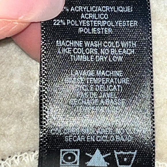 KUHL SAVINA OATMEAL SWEATER KNIT FLEECE BUTTON UP COAT JACKET - EUC -  WOMEN'S M - Picture 15 of 15